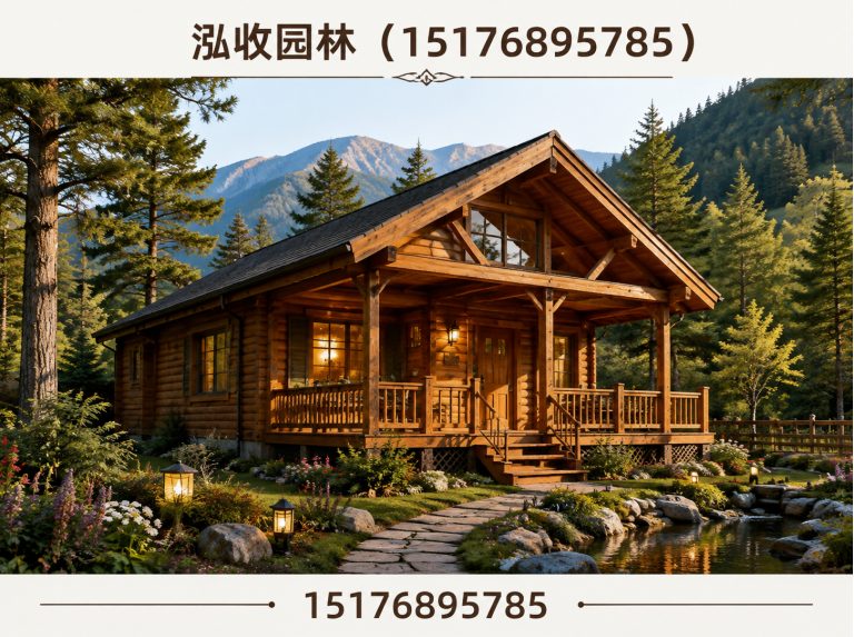 泉州防腐木凉亭展示图